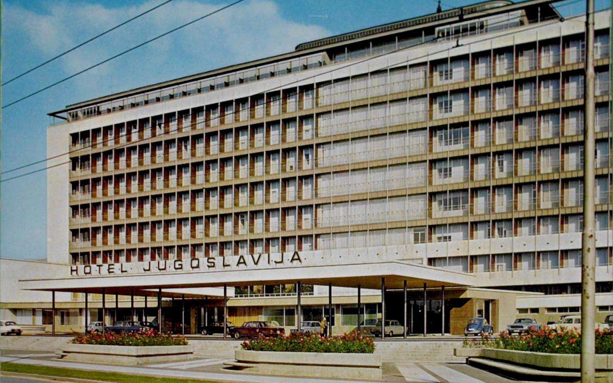 Hotel Jugoslavija: Spatio-Temporal Mosaics of Memorabilia