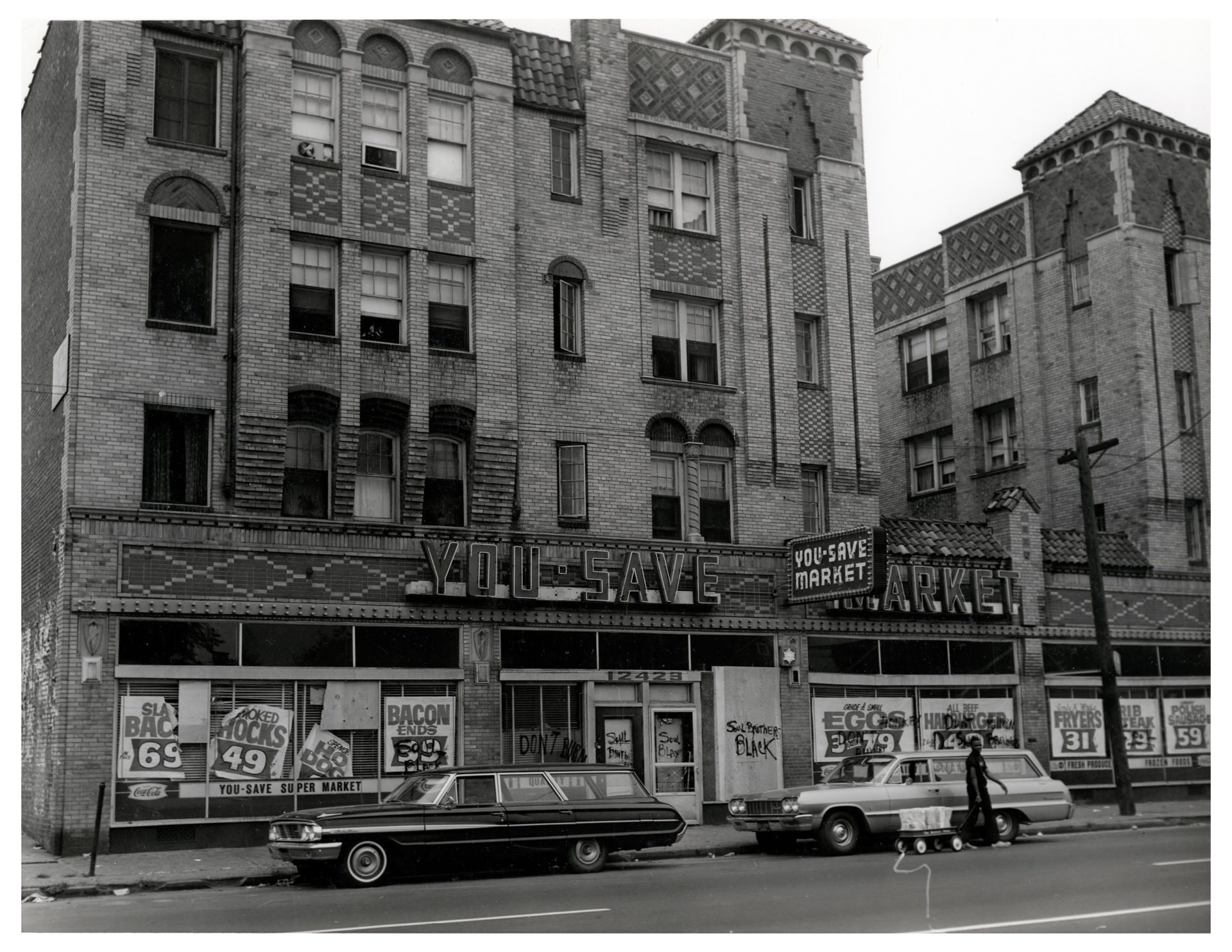 Detroit now and then photo essay image