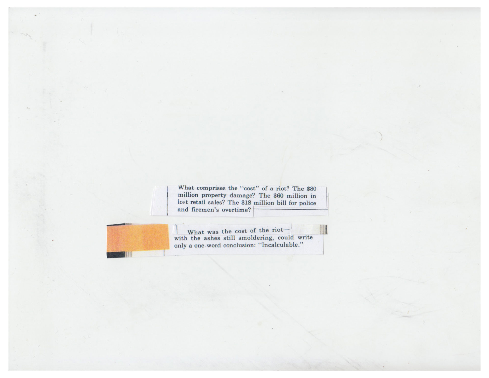 Photo Essay: Written on Glass – Detroit ’67