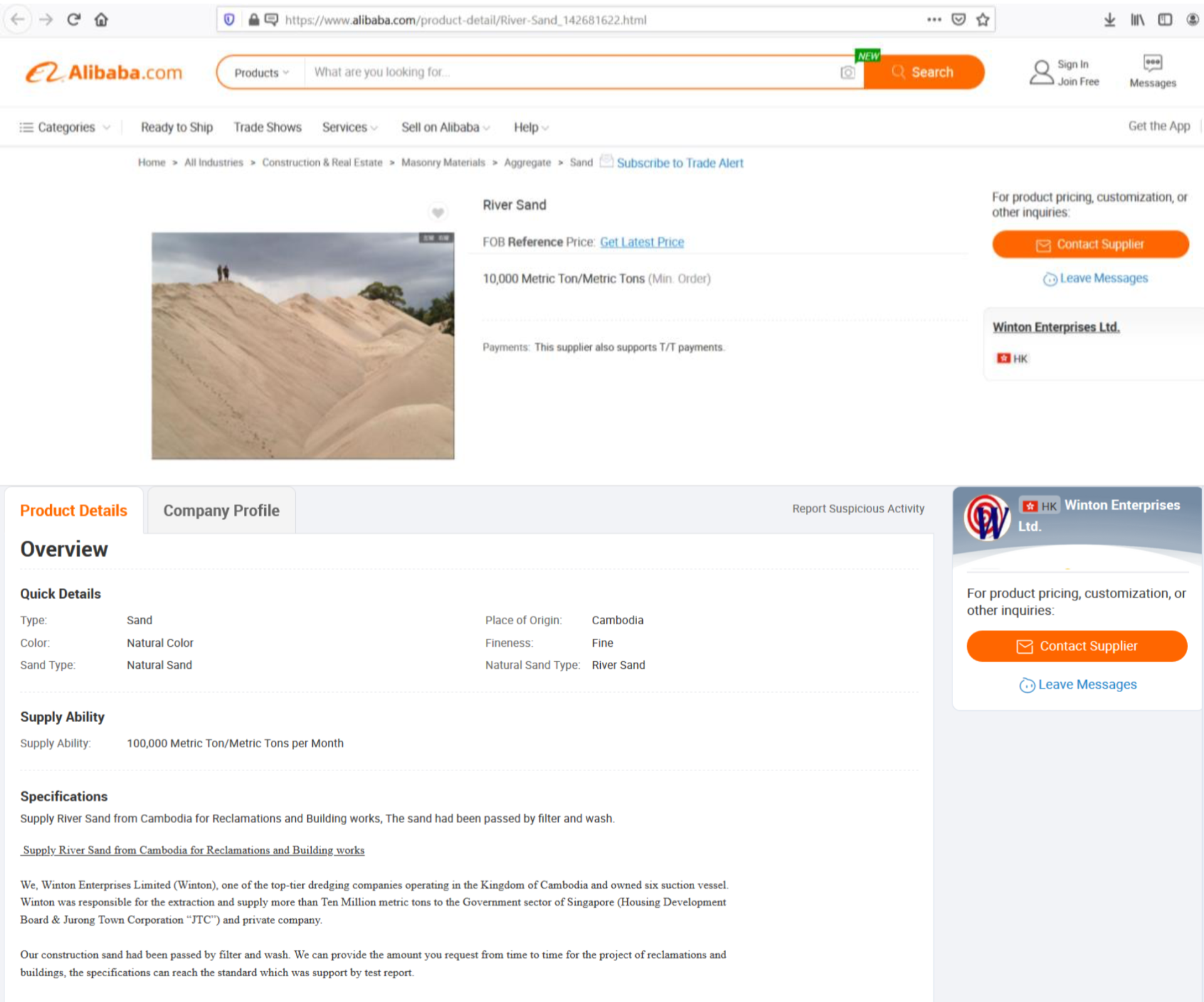 Singapore’s Scentless Growth is Built on the Brutal Extraction of Cambodian Sand and Imported Labour