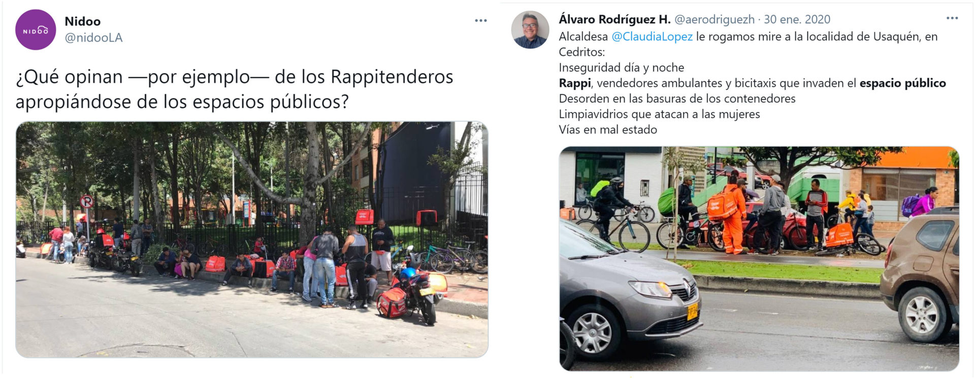 Delivery Workers Expose the Troubling Ideology of Public Space in Bogota