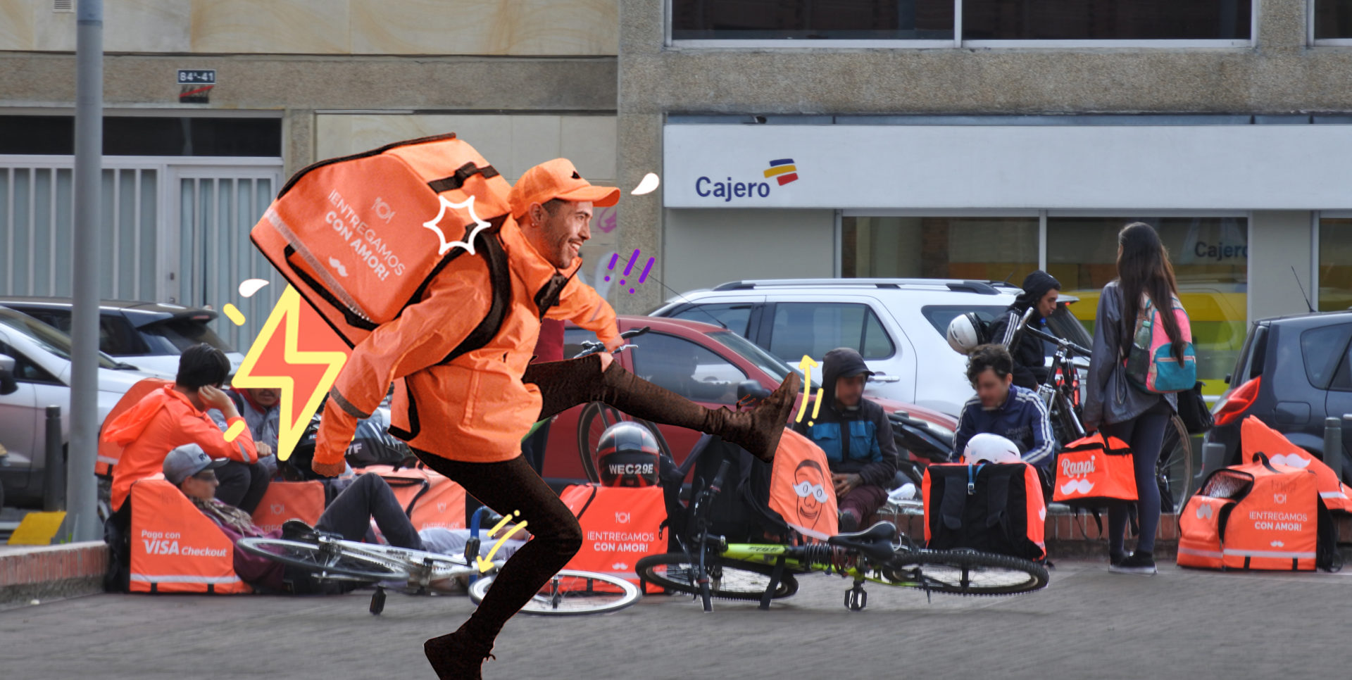 Delivery Workers Expose the Troubling Ideology of Public Space in Bogota