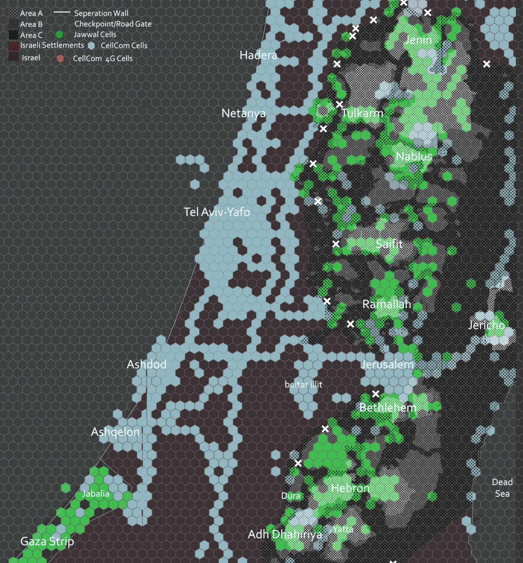 Israel’s Occupation of the West Bank Extends to the Electromagnetic Spectrum