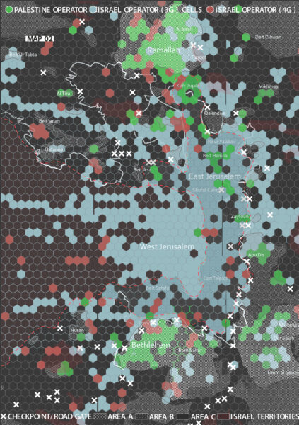 Map-West Bank-Jerusalem